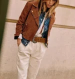 Womens Faux Suede jacket 3