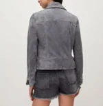 Women's Suede Leather Jacket 2