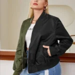 black and green bomber jacket 2