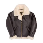 classic b 3 sheepskin leather bomber jacket 3