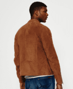 Suede Harrington Jacket
