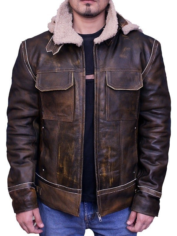 hooded leather bomber jacket menshooded leather bomber jacket mens