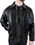 men leather bomber jacket