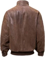 mens faux leather bomber jacket 2