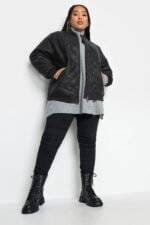 quilted leather bomber jacket 2