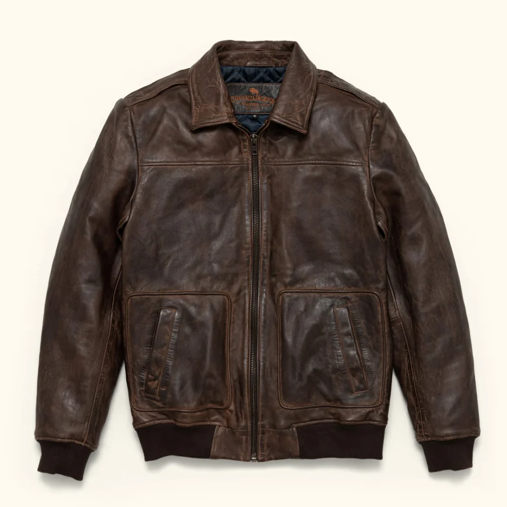 sherpa leather bomber jacket 2