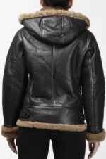 vintage ladies sheepskin jacket 3