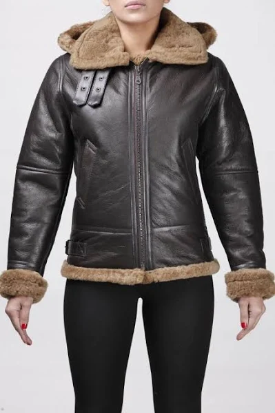 vintage ladies sheepskin jacket