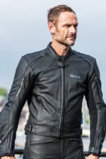 waterproof leather motorcycle jacket