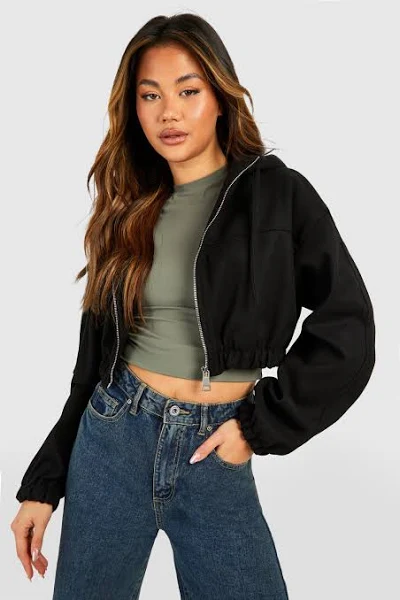 women's bomber jacket with hood