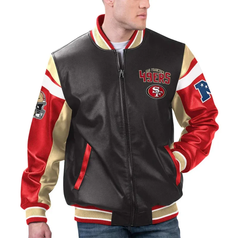 Hsn nfl leather jackets sale