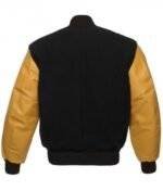 Black And Gold Varsity Jacket