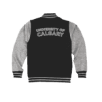 Black And Grey Varsity Jacket