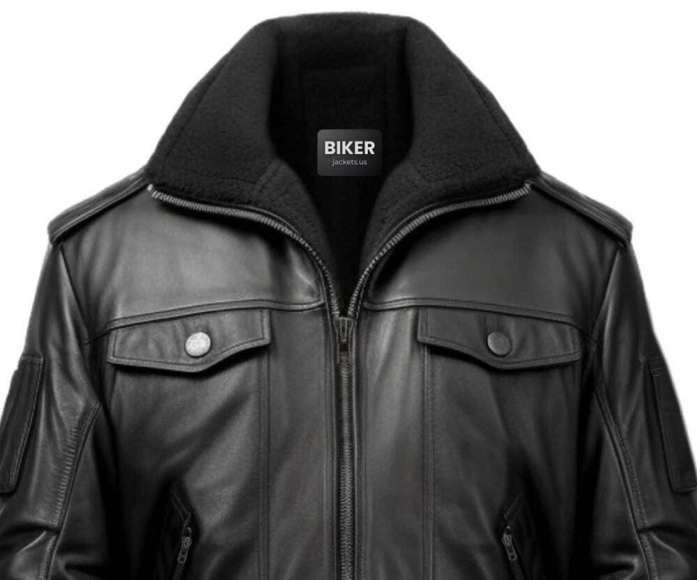 Black Real Leather Jacket