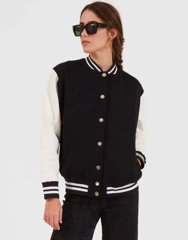 Black Varsity Jacket Women