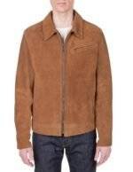 Brown Biker Jacket Suede