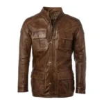 Cafe Racer Long Hip Length Jacket