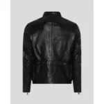 Classic Cafe Racer Leather Jacket