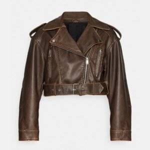Cropped Leather Biker Jacket Women 1 Cropped Leather Biker Jacket Women