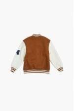 Forever 21 Brown Varsity Jacket Letter A