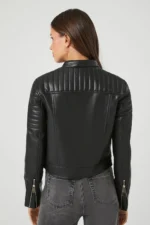 Forever 21 Faux Leather Biker Jacket