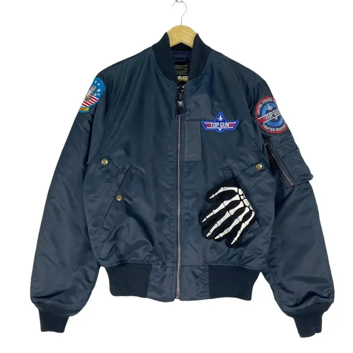 I Spiewak & Sons Top Gun Ma-1 Flight Jacket