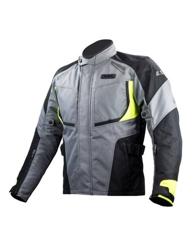 LS2 PHASE MAN JACKET Grey Yellow
