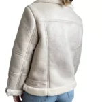 Leather Aviator Jacket Topshop