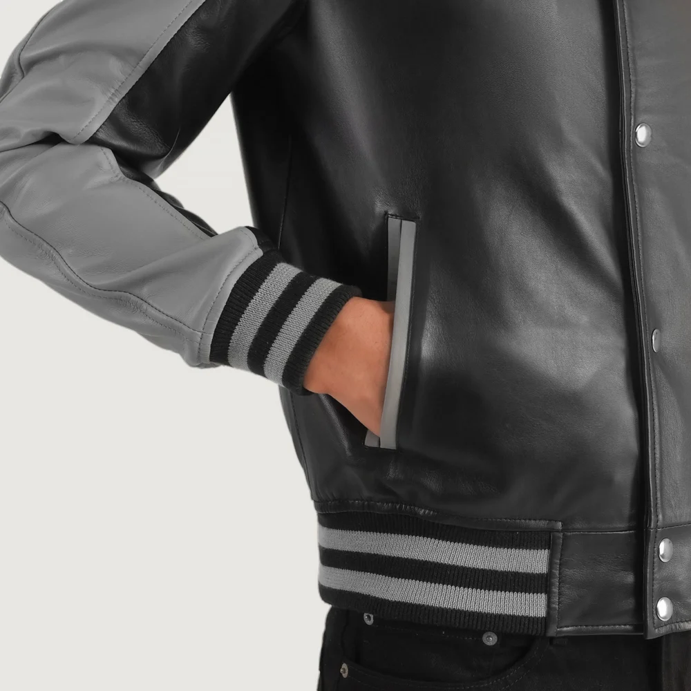 Leather Mens Varsity Jacket