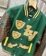 Louis Vuitton Varsity Jacket Green