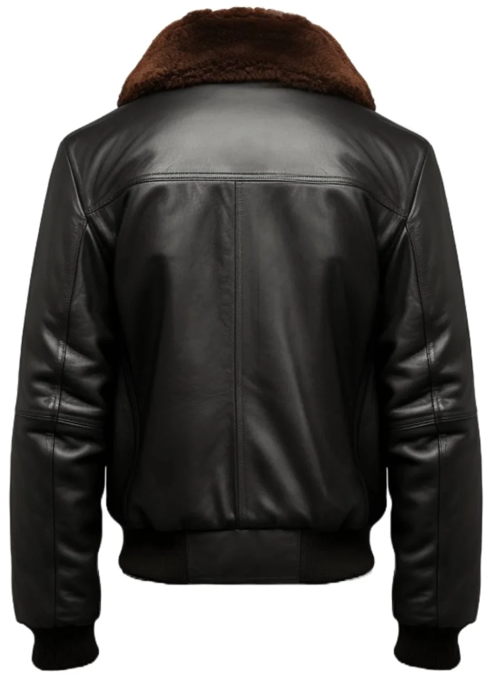 Men Black G1 Aviator Real Leather Jacket