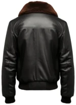 Men Black G1 Aviator Real Leather Jacket