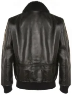 Mens Camborne A-2 Top Gun Leather Bomber Jacket