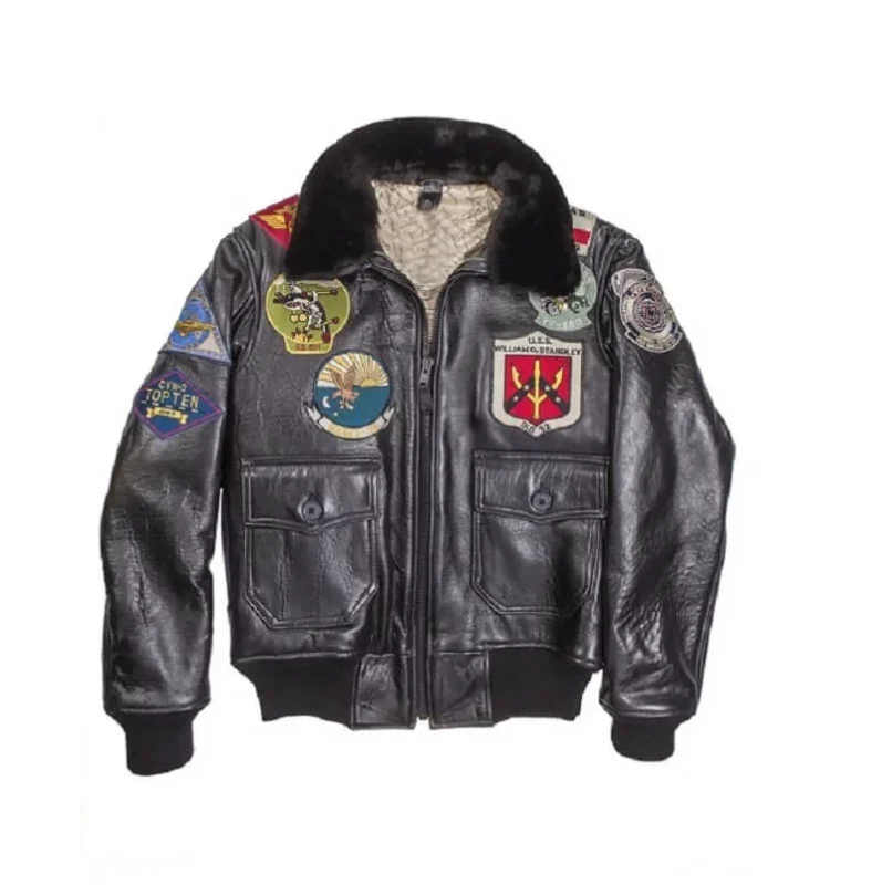 Mens Top Gun G-1 Navy Jacket