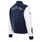 Navy Blue Varsity Jacket Women's