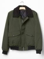Nylon Aviator Jacket
