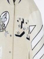 Off White Varsity Jacket Womens