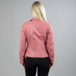 Pink Biker Jacket Women