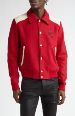 Red Varsity Jacket Mens