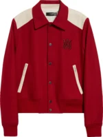 Red Varsity Jacket Mens