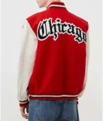 Red White Letterman Jacket