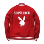 Supreme Playboy Wool Varsity Jacket