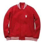 Supreme Playboy Wool Varsity Jacket