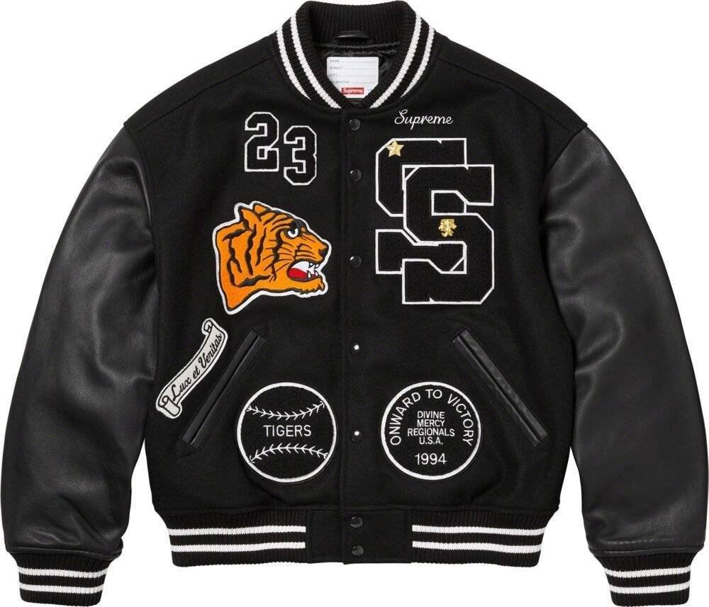 Supreme Tiger Varsity Jacket