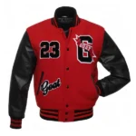 Supreme Varsity Jacket Black And Red