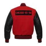 Supreme Varsity Jacket Black And Red