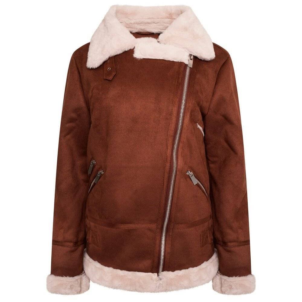 Tan Aviator Jacket