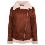 Tan Aviator Jacket