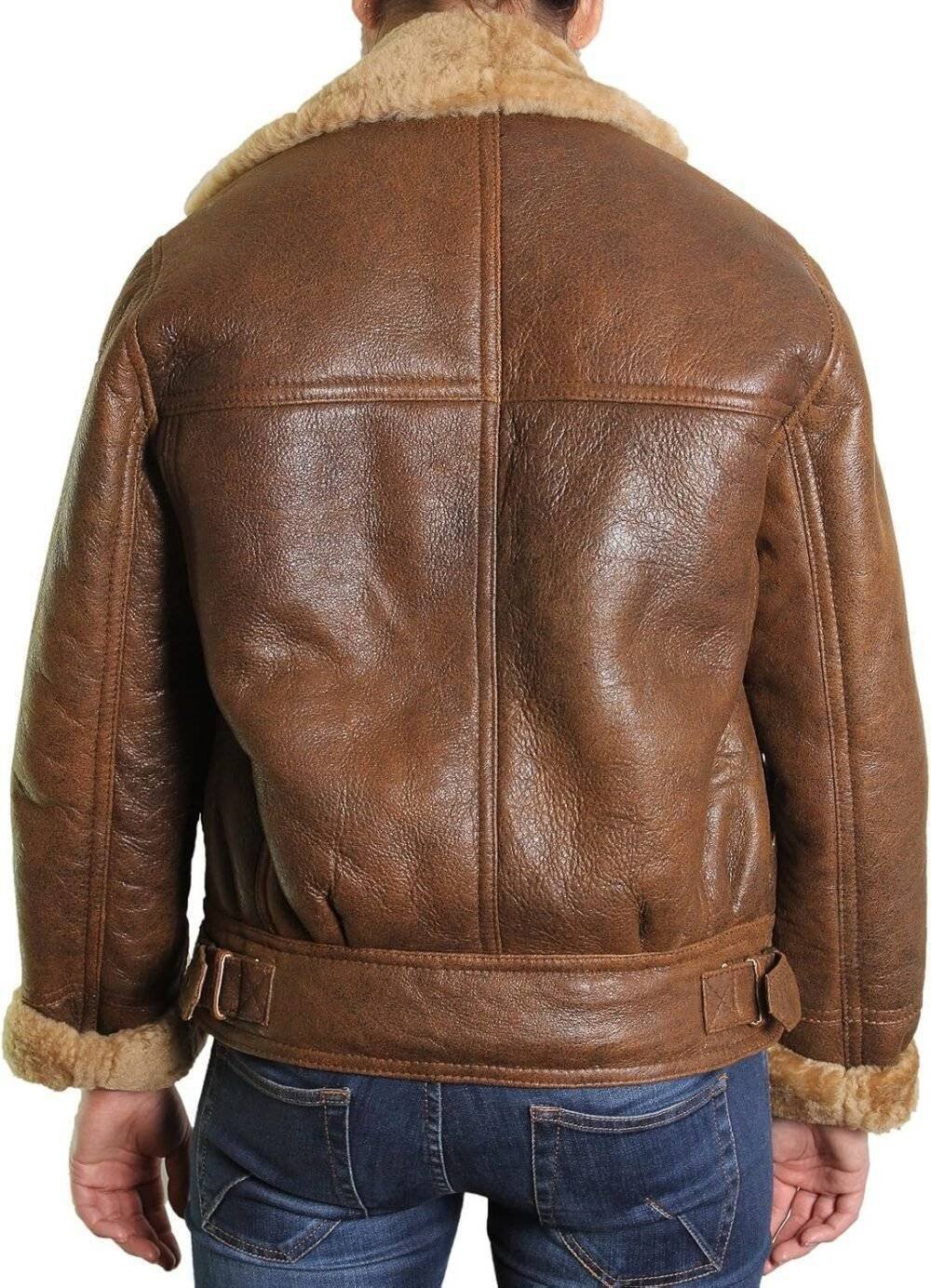 Tan Aviator Jacket Womens