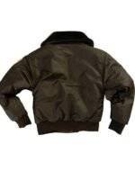 Top Gun Green Bomber Aviator Flight Jacket